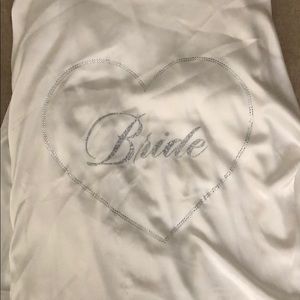 Victoria’s Secret bride robe